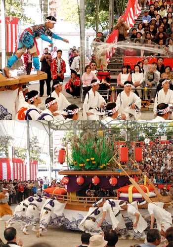 網打ちと船回し