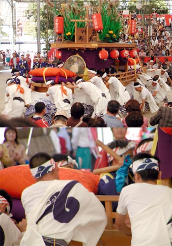 船回しと根曳き